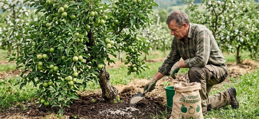 Подкормка яблони для увеличения урожайности: как кормить дерево, чтобы оно реально плодоносило